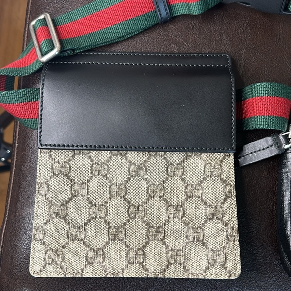 Gucci GG Supreme Web Waist Bag… - Picture 2 of 14